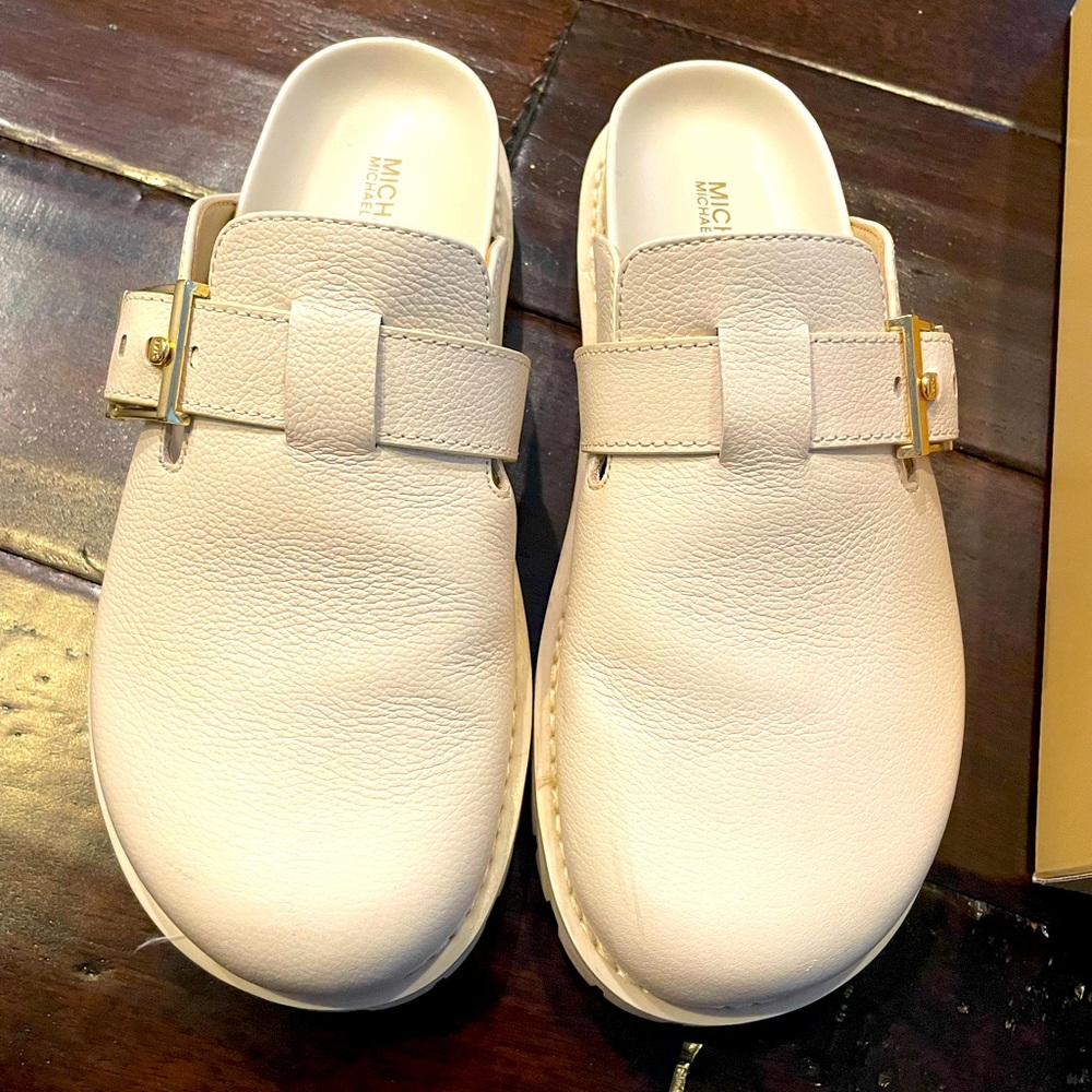 Michael Kors Easton Leather Clog